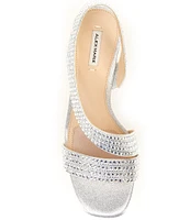 Alex Marie Brinda Rhinestone Slingback Dress Sandals