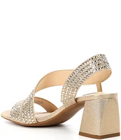 Alex Marie Brinda Rhinestone Slingback Dress Sandals