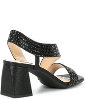 Alex Marie Brinda Rhinestone Slingback Dress Sandals