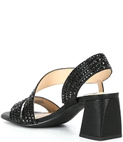 Alex Marie Brinda Rhinestone Slingback Dress Sandals