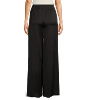 Alex Marie Elizabeth Satin Wide Leg Pant