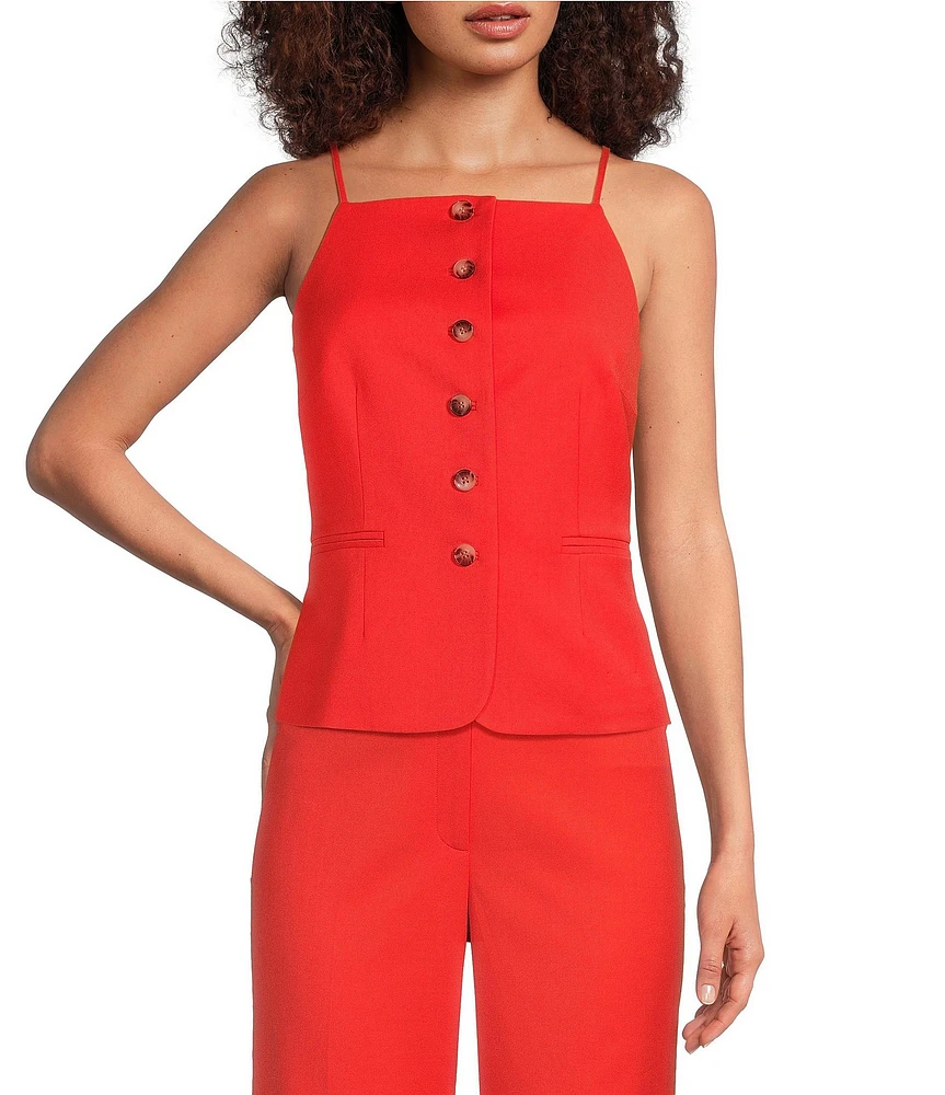 Alex Marie Kensley Anywhere, Everywhere Square Neck Sleeveless Vest