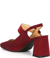 Alex Marie Leighten Square Toe Slingback Pumps