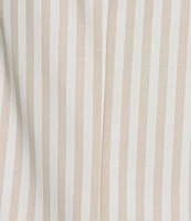 Alex Marie Lily Striped Sleeveless Square Neck Dress