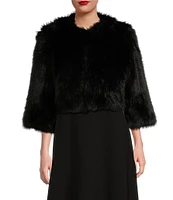 Alex Marie Martina Faux Fur Jacket