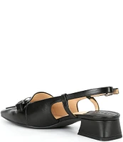 Alex Marie Maysun Leather Slingback Loafers