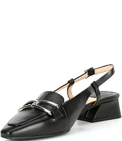 Alex Marie Maysun Leather Slingback Loafers