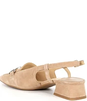 Alex Marie Maysun Suede Slingback Loafers