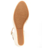 Alex Marie Pauline Canvas Platform Wedge Espadrilles