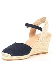 Alex Marie Pauline Canvas Platform Wedge Espadrilles