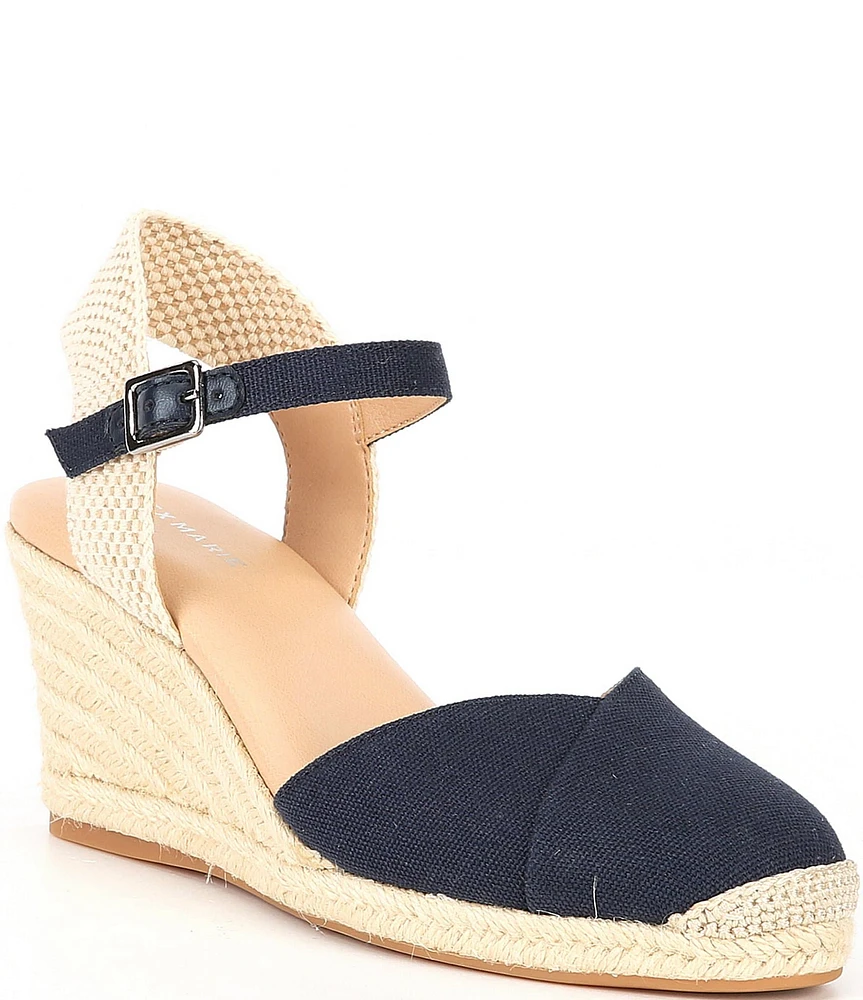 Alex Marie Pauline Canvas Platform Wedge Espadrilles