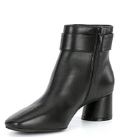 Alex Marie Paxten Leather Buckle Booties