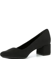 Alex Marie Phoebe Neoprene Block Heel Pumps