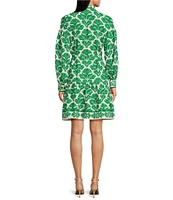 Alex Marie Wren Long Sleeve Button Front Dress