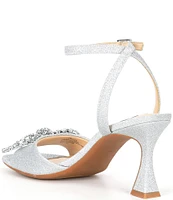 Alex Marie Wylie Shimmer Jeweled Bow Dress Sandals