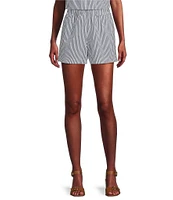 Alex Marie x Brrr° Layla Pin Stripe Coordinating Pull On Shorts