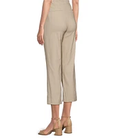 Ali Miles Flat Front Stretch Ponte Pants