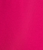Ali Miles Round Neck Short Puff Sleeve Tunic