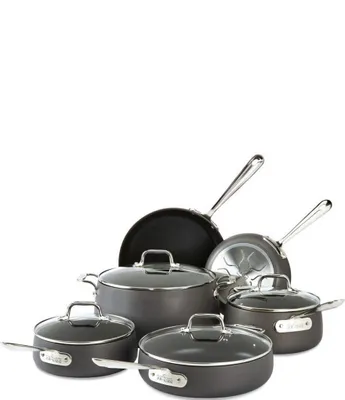 All-Clad HA1 Hard-Anodized Nonstick 10-Piece Cookware Set