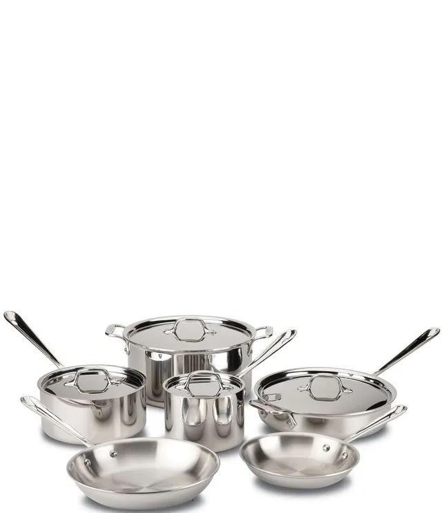 Demeyere Atlantis 9-Piece Stainless Steel Cookware Set