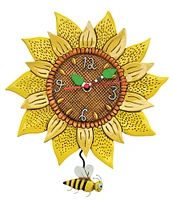 Allen Designs Bee Sunny Pendulum Wall Clock