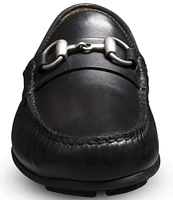 Allen-Edmonds Men's Sebastian Leather Bit Buckle Driving Loafers