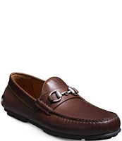 Allen-Edmonds Men's Sebastian Leather Bit Buckle Driving Loafers