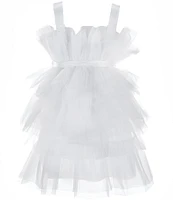 Allison & Kelly Big Girls 7-16 Sleeveless Tulle Fit-And-Flare Dress