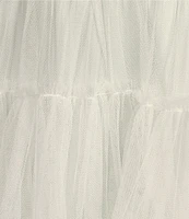 Allison & Kelly Sleeveless Ruffle Tulle Dress
