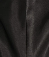 Allison & Kelly Sweetheart Neck Satin Bodice Spaghetti Strap Dress