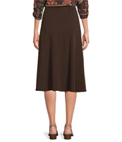 Allison Daley City Stretch Gored Panel Skirt