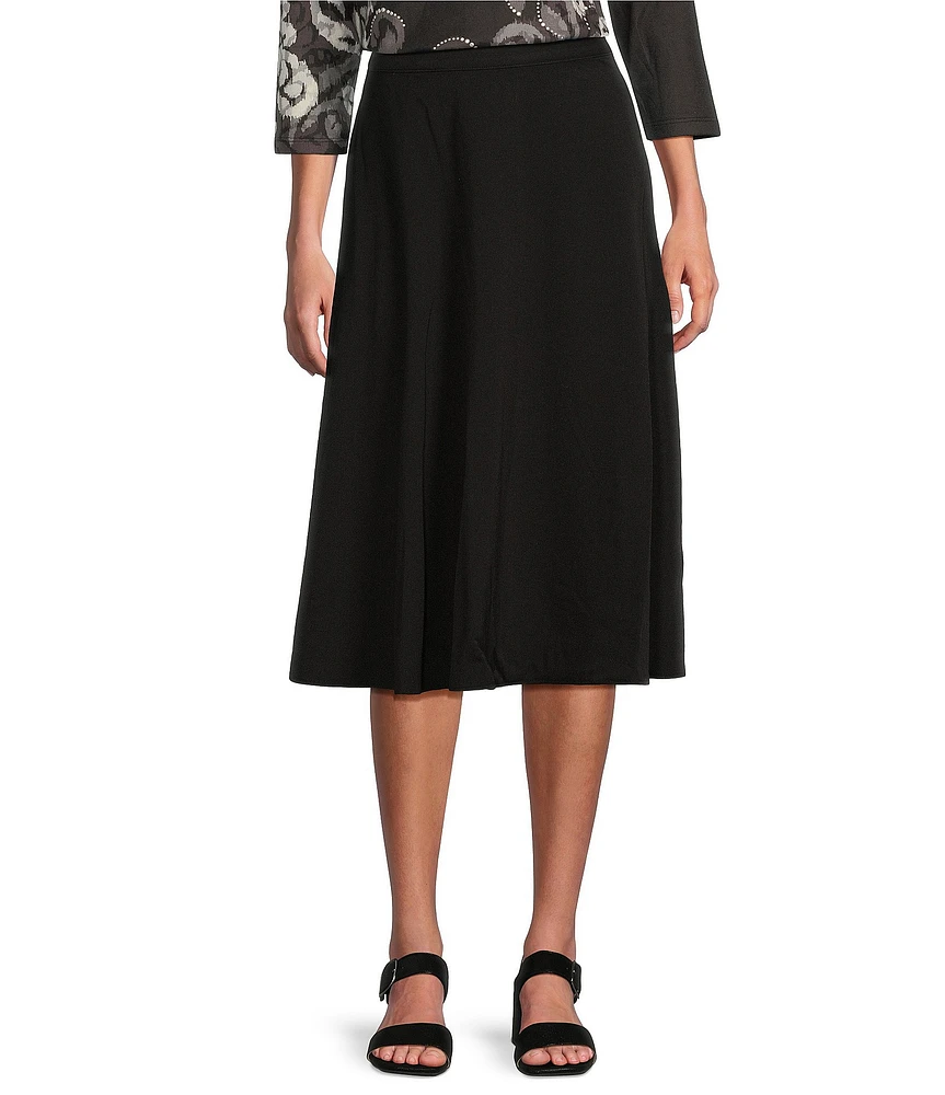 Allison Daley City Stretch Gored Panel Skirt