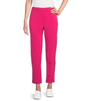 Allison Daley City Stretch Pull-On Straight Leg Ankle Pants