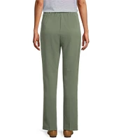 Allison Daley City Stretch Straight Leg Pull-On Pants
