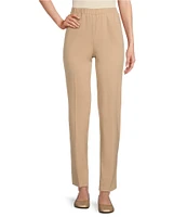 Allison Daley City Stretch Straight Leg Pull-On Pants