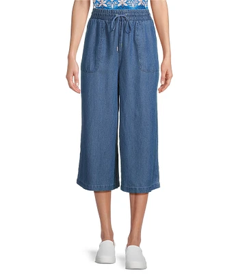 Allison Daley Lyocell Pull-On Capri Pants