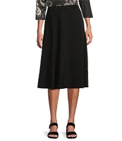 Allison Daley Petite Size City Stretch Gored Panel Skirt