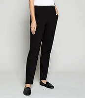 Allison Daley Stretch Pull-On Straight Leg Pants