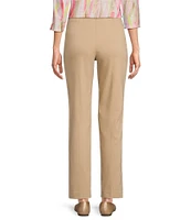 Allison Daley Stretch Pull-On Straight Leg Pants
