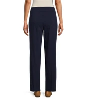 Allison Daley Stretch Pull-On Straight Leg Pants