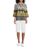 Allison Daley Tech Stretch Pull-On Skimmer Pants