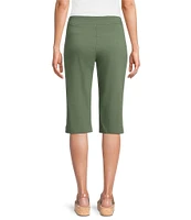 Allison Daley Tech Stretch Pull-On Skimmer Pants