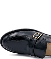 Amalfi Atena Patent Leather Tailored Monk Strap Loafers