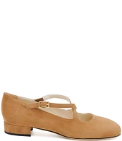 Amalfi Moria Suede Cross Strap Pumps