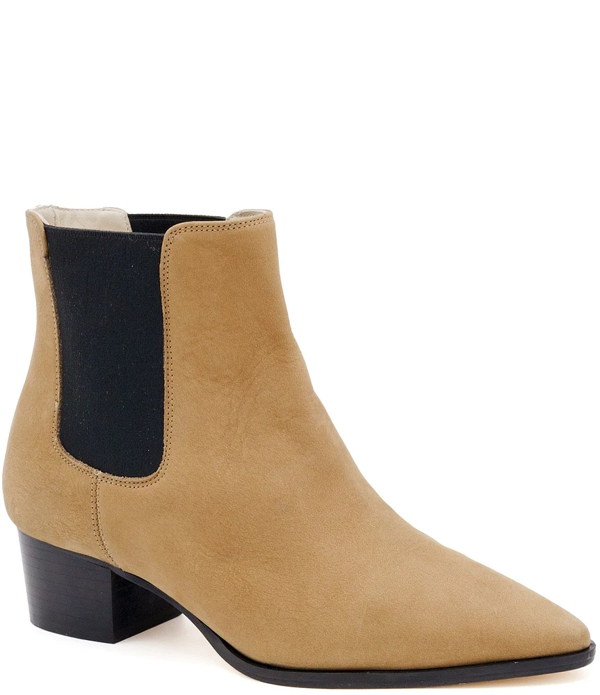 Amalfi Pernice Suede Chelsea Booties