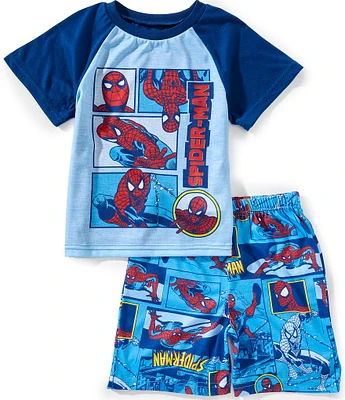 AME Little/Big Boys 4-10 Spiderman 2-Piece Pajama Set