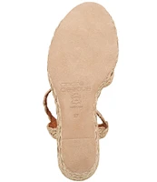 Andre Assous Madina Raffia Espadrille Wedge Sandals