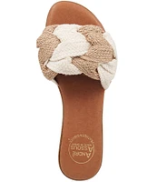 Andre Assous Nahala Woven Slide Sandals