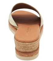 Andre Assous Nessie Leather Espadrille Wedge Sandals