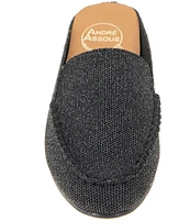 Andre Assous Nolah Metallic Knit Mules